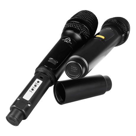 Wharfedale Pro EZ-PZ 14" 100W Battery Bluetooth PA Speaker With 2 Wireless Mics & Tour Bag 14