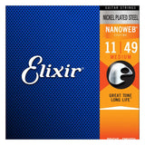 Elixir Electric NANOWEB Medium (.011 - .049) Pack Front
