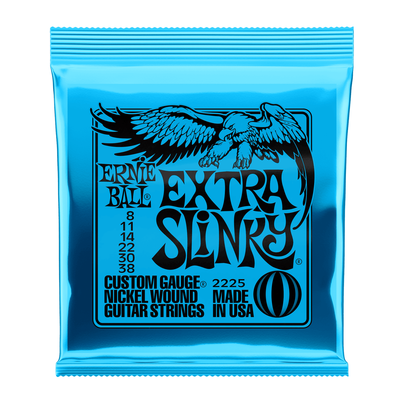 Ernie Ball Extra Slinky Pack Front