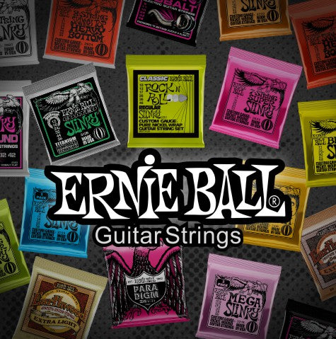 Ernie Ball Guitar Strings and Guitar Accessories available at Audio Direct