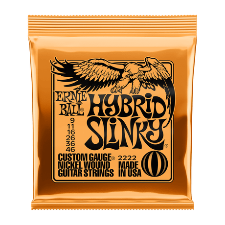 Ernie Ball Hybrid Slinky Pack Front