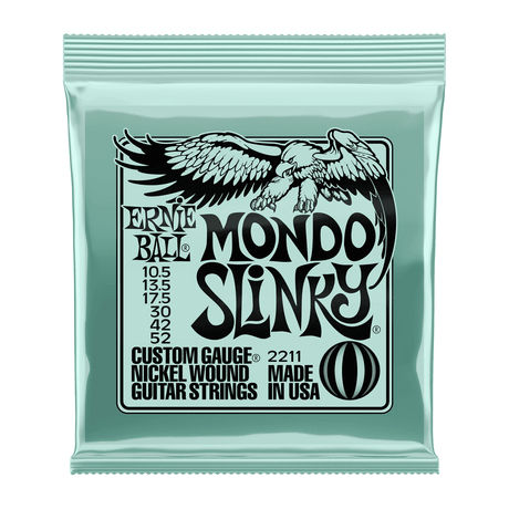 Ernie Ball Mondo Slinky Nickel Wound Electric Guitar Strings .0105 - .052 1