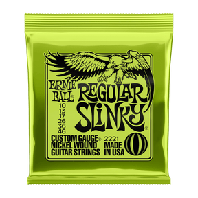 Ernie Ball Regular Slinky Nickel Wound Electric Guitar Strings .010 - .046 1