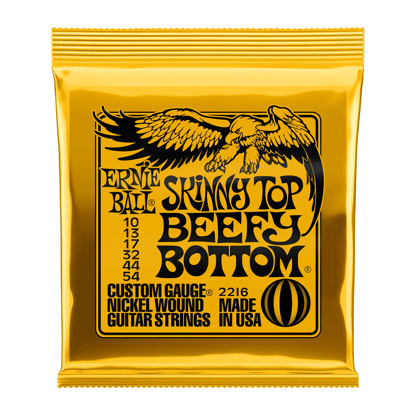Ernie Ball Skinny Top Beefy Bottom Slinky Pack Front