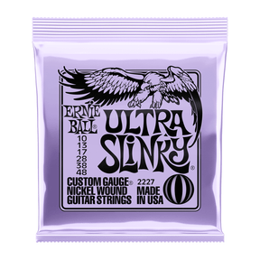 Ernie Ball Ultra Slinky Nickel Wound Electric Guitar Strings .010 - .048 1