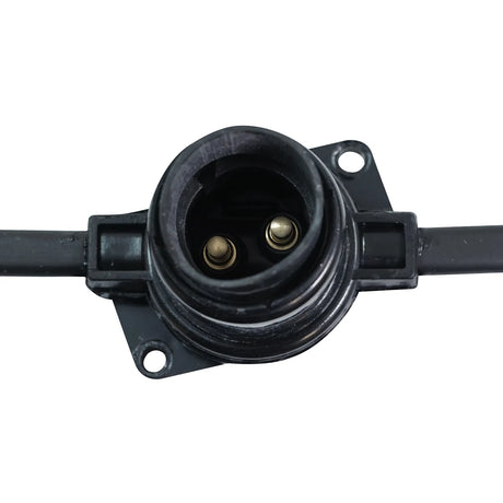 Elumen8 25m Heavy Duty Rubber Festoon String – 1m Spacing, 16A Plug & Socket Lamps Not Included 6