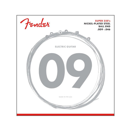 Fender Accessories Super 250 Nickel Plated Steel Guitar Strings