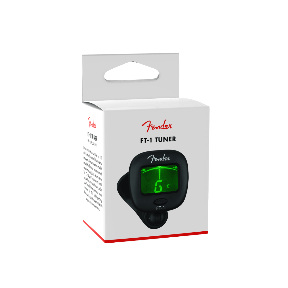 Fender FT-1 Tuner Box Shot Front Angle