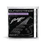 Johnny Brook Nickel Wound Bass Guitar Strings — Extra Light, Set of 4 1