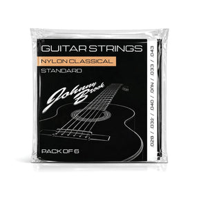 Johnny Brook Nylon Classical Guitar Strings, Standard Gauge — Set Of 6 1