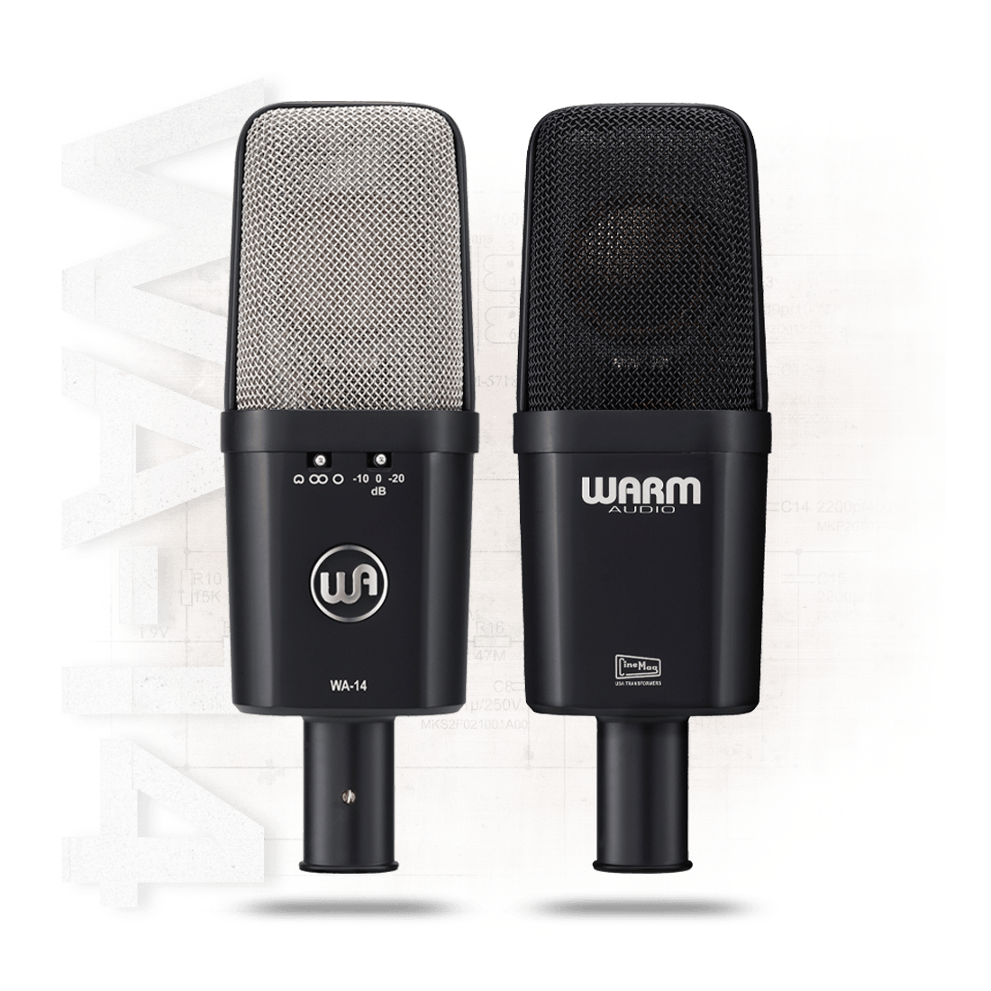 Warm Audio WA-14 - "414 Style" Large-Diaphragm Cardioid Condenser Microphone 2