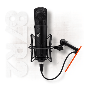 Warm Audio WA-87 R2 Large-Diaphragm Multi-Pattern Condenser Microphone Black 1