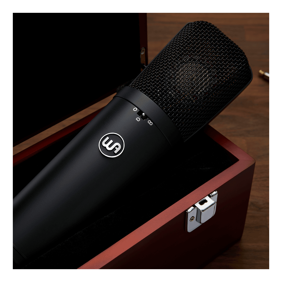 Warm Audio WA-87 R2 Large-Diaphragm Multi-Pattern Condenser Microphone Black 7