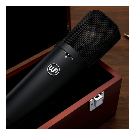 Warm Audio WA-87 R2 Large-Diaphragm Multi-Pattern Condenser Microphone Black 7