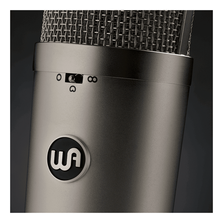 Warm Audio WA-87 R2 Large-Diaphragm Multi-Pattern Condenser Microphone Nickel 4
