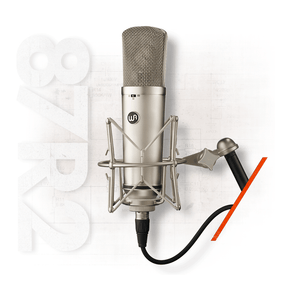 Warm Audio WA-87 R2 Large-Diaphragm Multi-Pattern Condenser Microphone Nickel 1