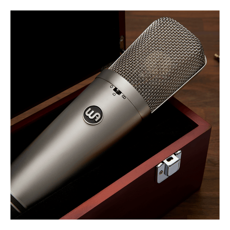 Warm Audio WA-87 R2 Large-Diaphragm Multi-Pattern Condenser Microphone Nickel 3