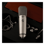 Warm Audio WA-87 R2 Large-Diaphragm Multi-Pattern Condenser Microphone Nickel 8