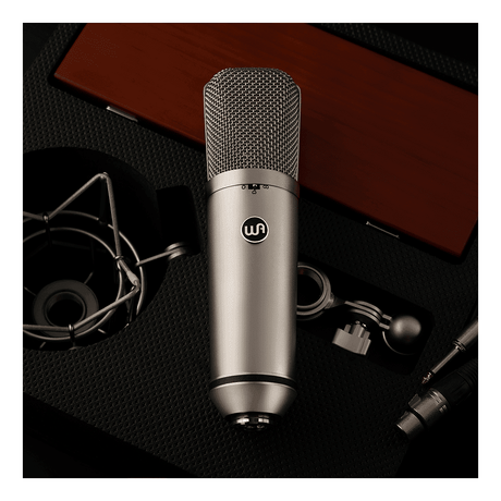 Warm Audio WA-87 R2 Large-Diaphragm Multi-Pattern Condenser Microphone Nickel 8
