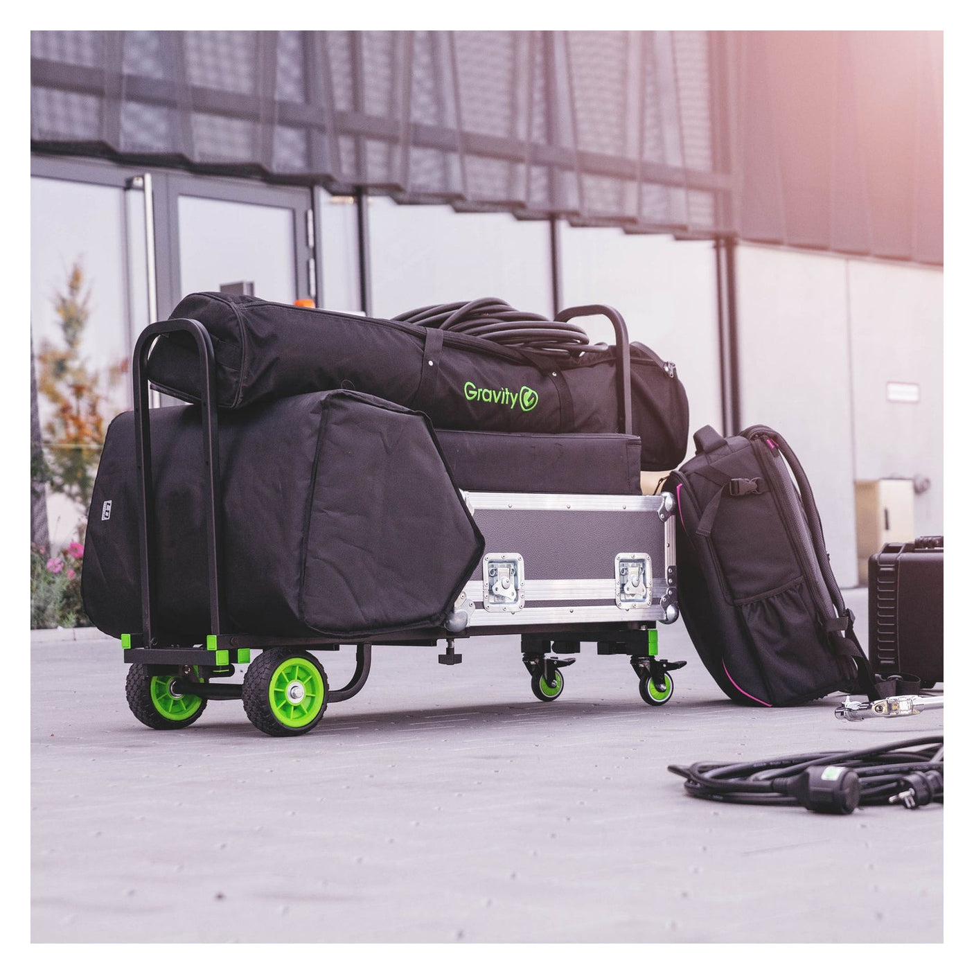 Gravity CARTM01D Multifunctional Equipment Trolley, Medium 13
