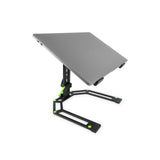 Gravity LTS 01 B SET 1 Adjustable Laptop And Controller Stand With Neoprene Carry Bag — 12"-17", Aluminium, Black 11