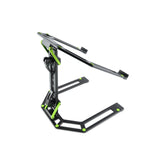 Gravity LTS 01 B SET 1 Adjustable Laptop And Controller Stand With Neoprene Carry Bag — 12"-17", Aluminium, Black 9