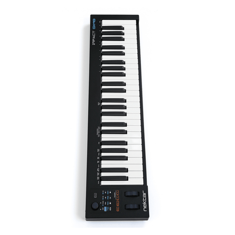 Nektar Impact GX49 Compact MIDI Controller Keyboard 6