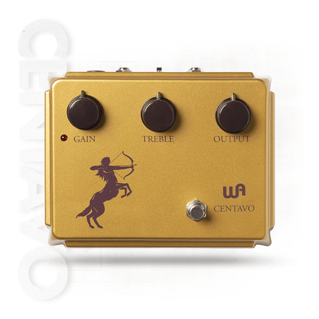 Warm Audio Centavo - Professional Overdrive Pedal Gold 2