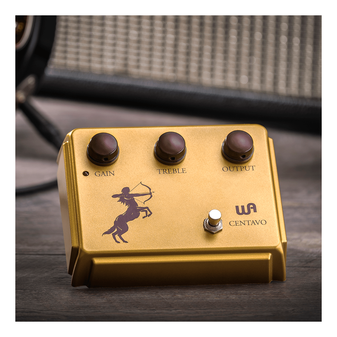 Warm Audio Centavo - Professional Overdrive Pedal Gold 4