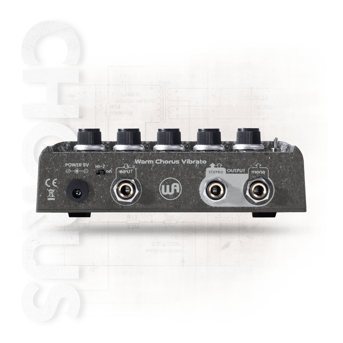 Warm Audio WA-C1 Stereo Chorus & Vibrato Pedal 2