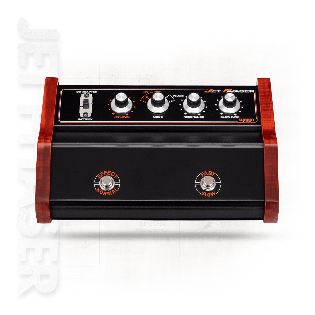 Warm Audio Jet Phaser - 6‑Mode Phaser + Built‑In Fuzz Hybrid Pedal 2
