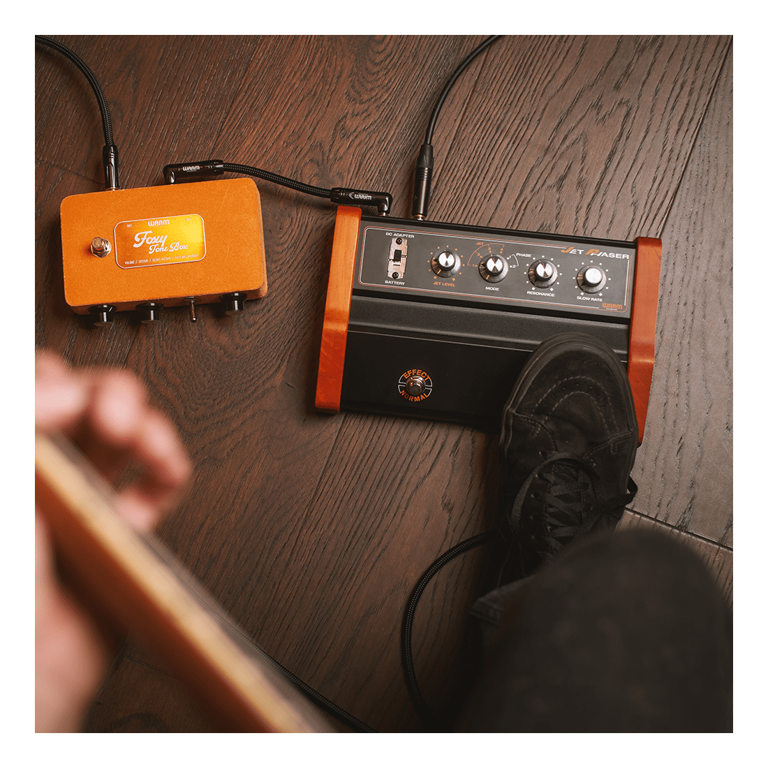 Warm Audio Jet Phaser - 6‑Mode Phaser + Built‑In Fuzz Hybrid Pedal 8