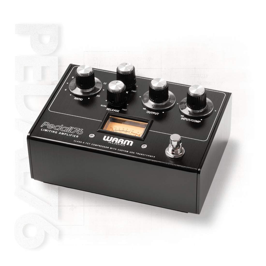 Warm Audio Pedal76 FET Compressor Pedal 2