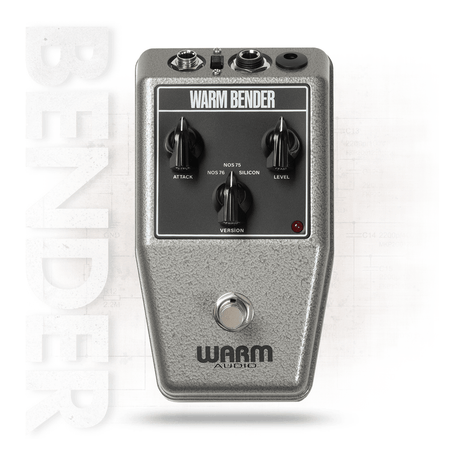 Warm Audio WarmBender - Tone Bender-Style Fuzz Pedal 2