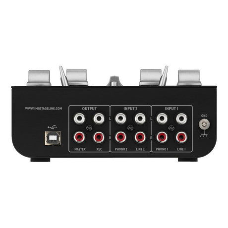 IMG Stageline MPX-20USB 3-Channel Mixer with USB Audio Interface 3