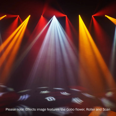 Equinox Helix XP 150W Gobo Flower LED Effect Light – Black 8