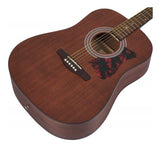 Ibanez V54NJP Dreadnought Acoustic Guitar Jam Pack, Open Pore Natural 3