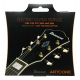 Ibanez Artcore Nickel Wound Electric Guitar Strings — Light Top/Heavy Bottom, .010-.052