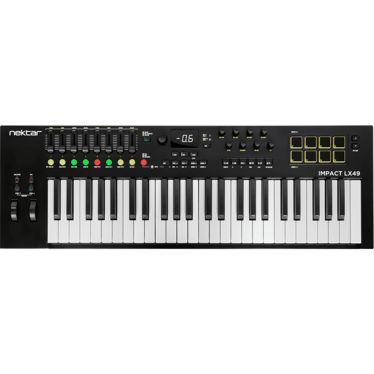 Nektar Impact LX49 Mk3 MIDI Controller Keyboard 1