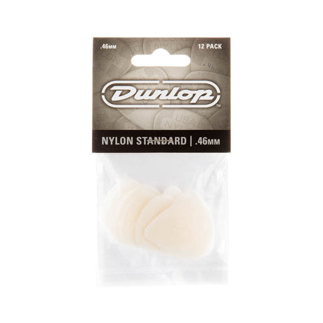 Jim Dunlop Nylon Standard Guitar Picks - 12 Pack .38mm - 1.0mm 3
