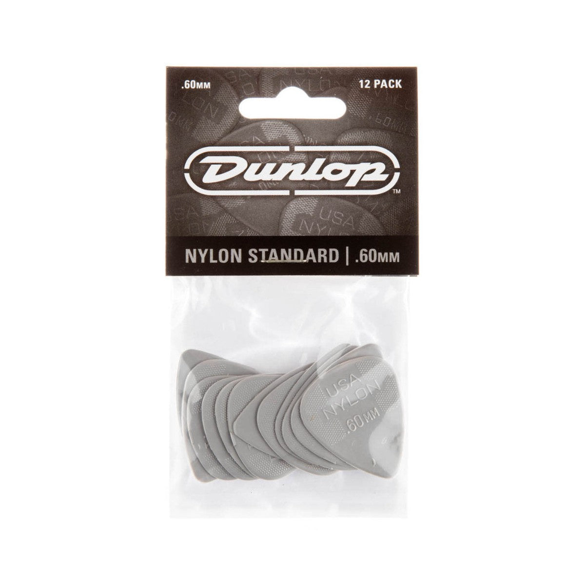 Jim Dunlop Nylon Standard Guitar Picks .60mm 02