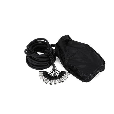 Adam Hall K12C10 12-Channel Multicore Stage Box - 12 Send, 10m Cable 7