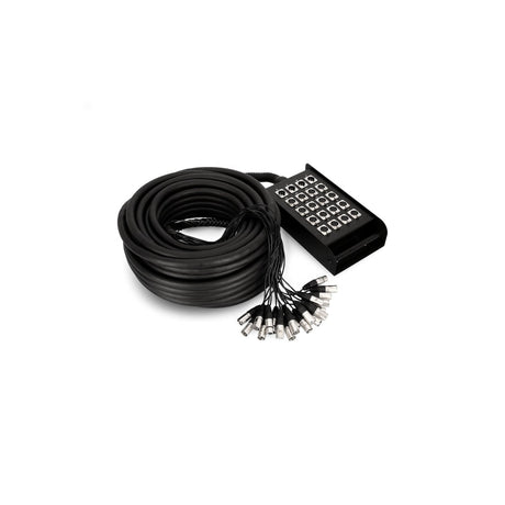 Adam Hall K20C15 20-Channel Multicore Stagebox – 16 Send / 4 Return, 15m Cable 1