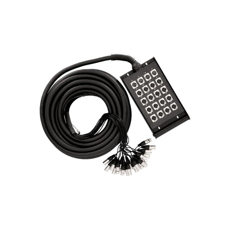 Adam Hall K20C15 20-Channel Multicore Stage Box – 16 Send / 4 Return, 15m Cable 14