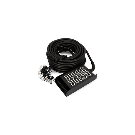 Adam Hall K20C15 20-Channel Multicore Stage Box – 16 Send / 4 Return, 15m Cable 4