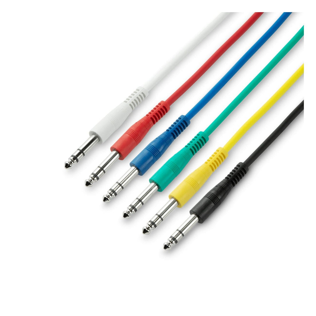 Adam Hall 6-Pack Guitar Patch Cables - 0.9m K3BVV0090SET 1