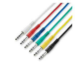 Adam Hall 6-Pack Guitar Patch Cables - 0.9m K3BVV0090SET 1