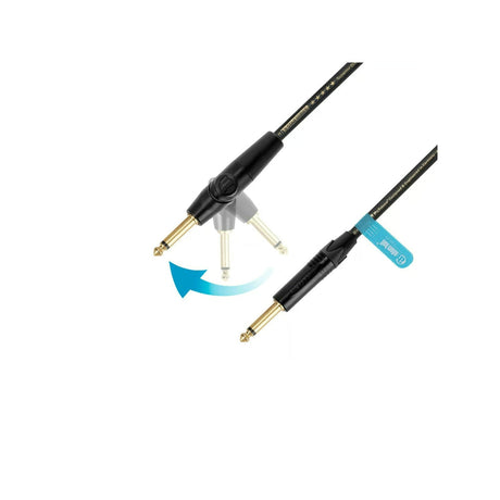 Adam Hall Cables 5 Star IPPR 0600 FLIPJACK Instrument Cable — Adjustable Straight/Angled Jack, 6M 2