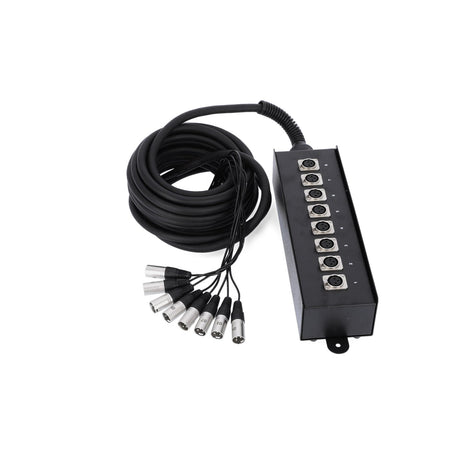 Adam Hall K8C10 8-Channel Multicore Stagebox - 8 Send, 10m Cable 2