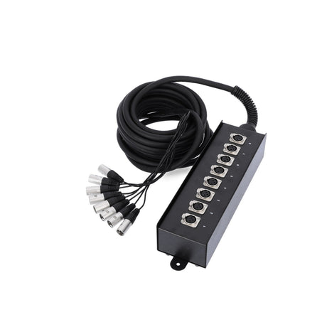 Adam Hall K8C10 8-Channel Multicore Stage Box - 8 Send, 10m Cable 3